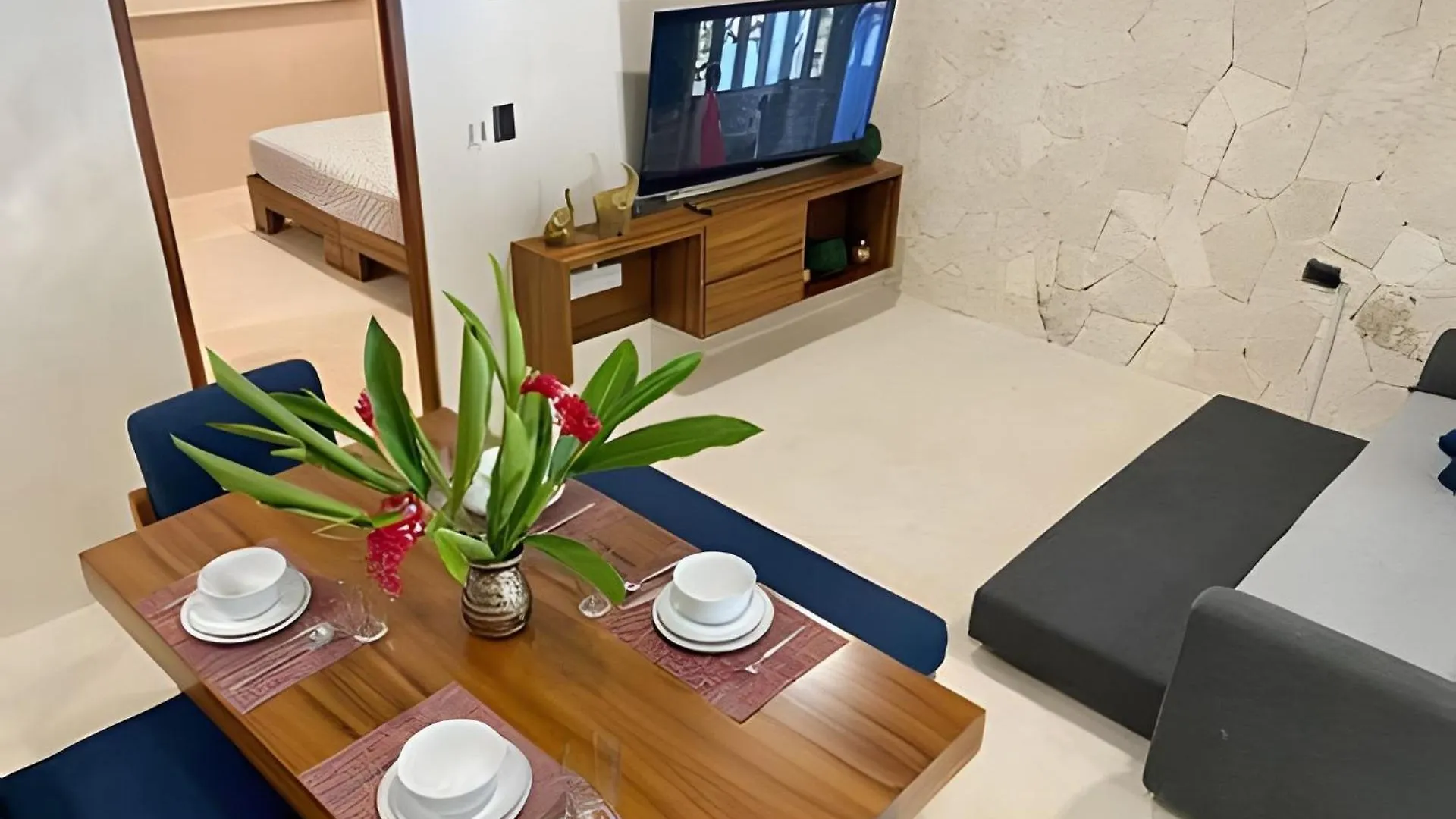 Pequeno Oasis Moderno En Kantuun Apartment Tulum 0*,